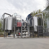 Attrezzatura per la produzione di birra in acciaio inossidabile per uso alimentare chiavi in ​​mano industriale 2000L