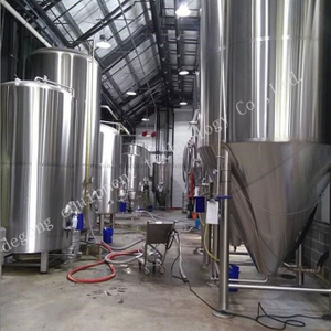 Attrezzatura per la produzione di birra per birra in acciaio inossidabile artigianale commerciale 1500L personalizzabile