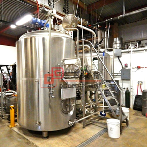Sistema di produzione di birra artigianale chiavi in ​​mano industriale da 1000 litri con certificato CE in vendita