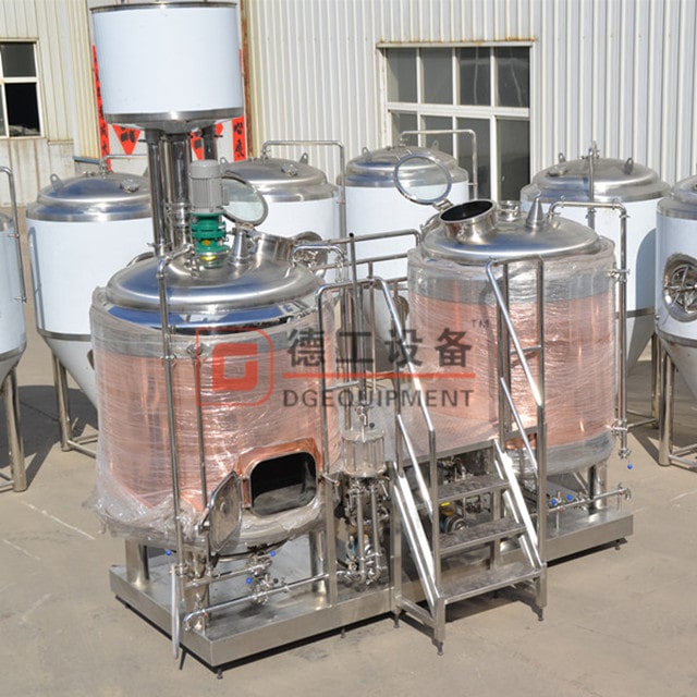 Sistema di produzione birra chiara chiavi in ​​mano 1000L birra birreria