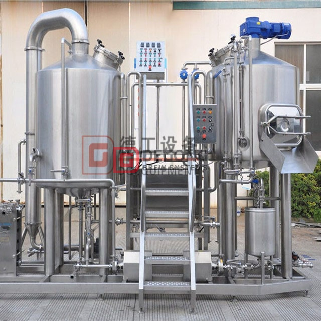 300L Craft Beer Brewing Equipment Macchinari per la produzione di birra per microbirrificio Vendita calda