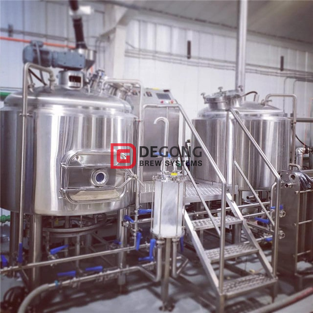 Produttore del sistema di produzione di birra conica con isolamento completo in acciaio inossidabile su misura da 500 litri