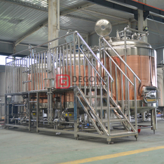 Attrezzatura per la produzione di birra artigianale in acciaio di alta qualità commerciale da 1500 litri per brewpub, ristorante