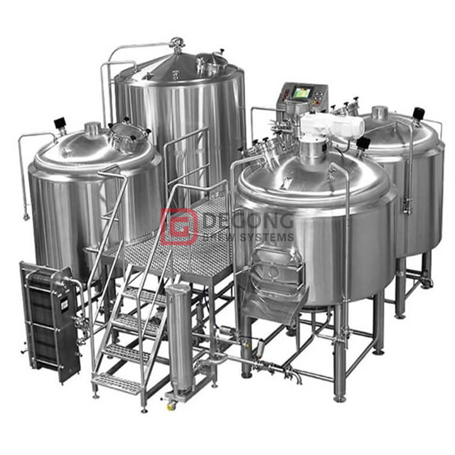 10BBL / 20BBL attrezzatura per birra commerciale CE / TUV certificazione doppia parete piccola / media / grande attrezzatura da birra in vendita