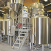 Attrezzatura per birreria micro birra 1000L certificata CE PED con serbatoi di fermentazione | 3 Vessels Brewhouse