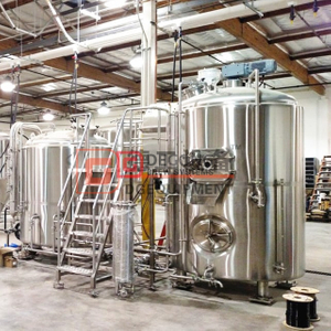 Attrezzatura per la produzione di birra d'acciaio automatizzata industriale professionale 2000L in vendita
