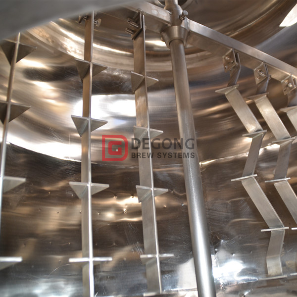 Mash tun in acciaio inox birra riscaldata a vapore in acciaio inossidabile 1000L in vendita